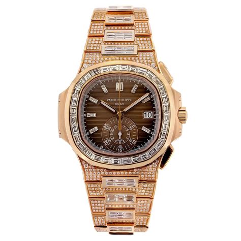 patek philippe nautilus ebay uk|Patek Philippe Nautilus full diamond.